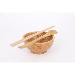 Bộ chén muỗng đũa gỗ dừa Mộc Tre
