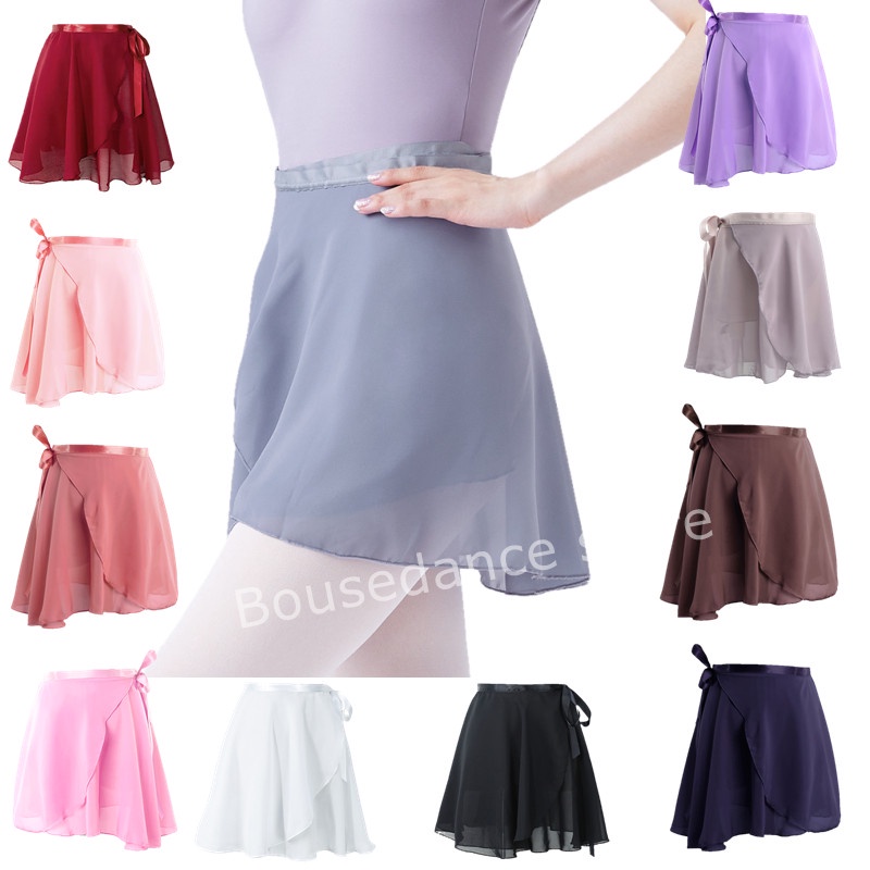 Chân Váy Múa Ba Lê Chất Liệu chiffon Cho Nữ