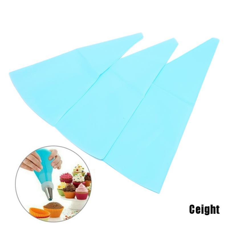 Túi silicon bắt bông trang trí bánh kem có thể tái sử dụng tiện lợi