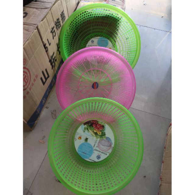 Sét 3 rổ rá đựng rau quả quả