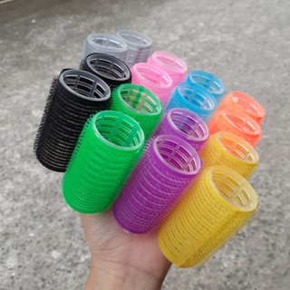 Set 2 lô uốn tóc màu tự dính size M(3×6cm)