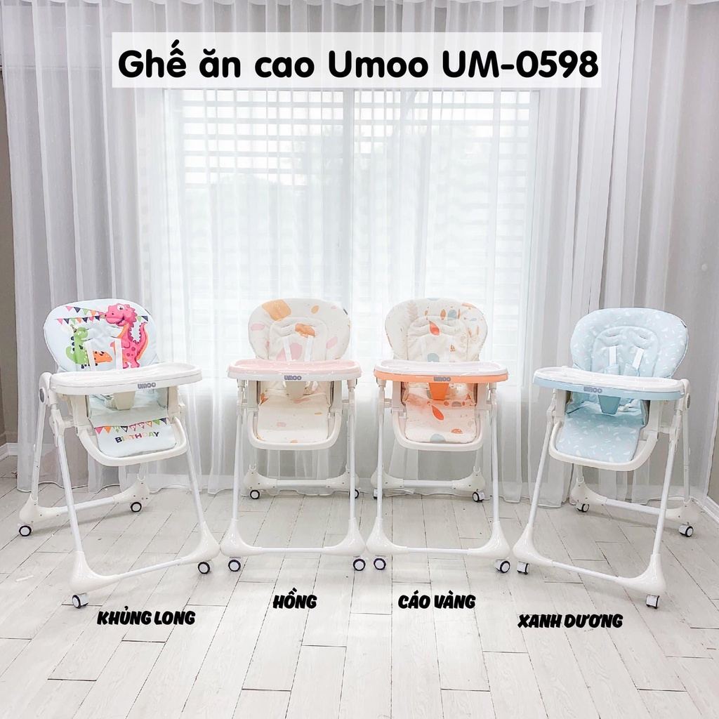 Chính hãng - Ghế Ăn Dặm Cao Cấp Umoo