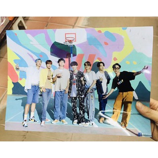 Tranh poster bts 21cmx30cm