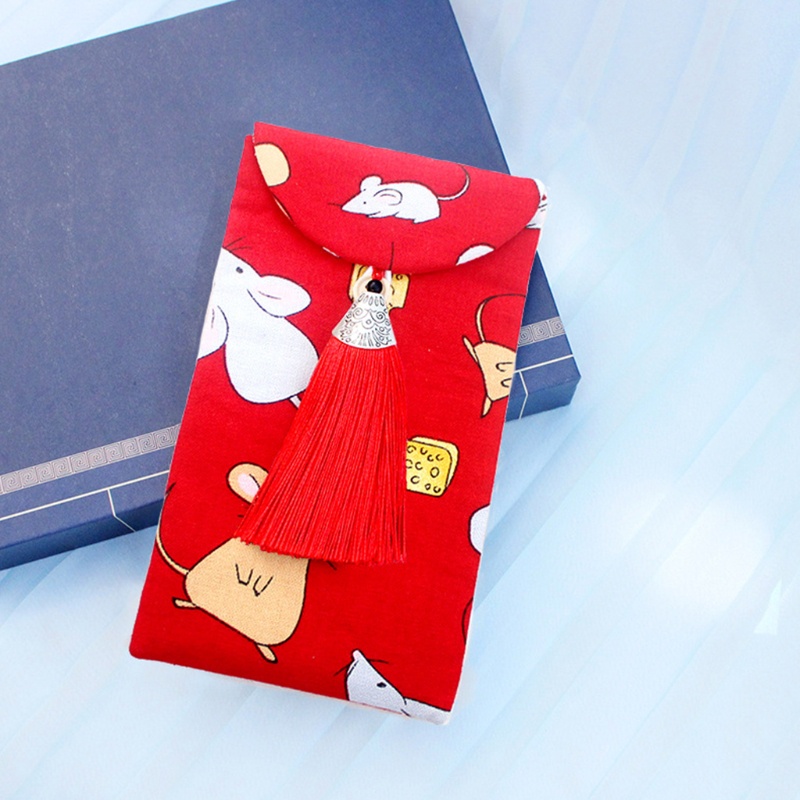 Phong Bì Đỏ May Mắn Phong Cách Truyền Thống hongbao