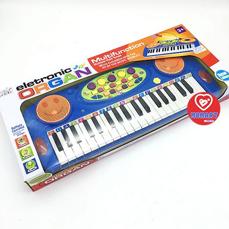 Đàn electronic organ kèm micro 2505a pd0008 - Đồ chơi thông minh, phát triển trí tuệ trẻ