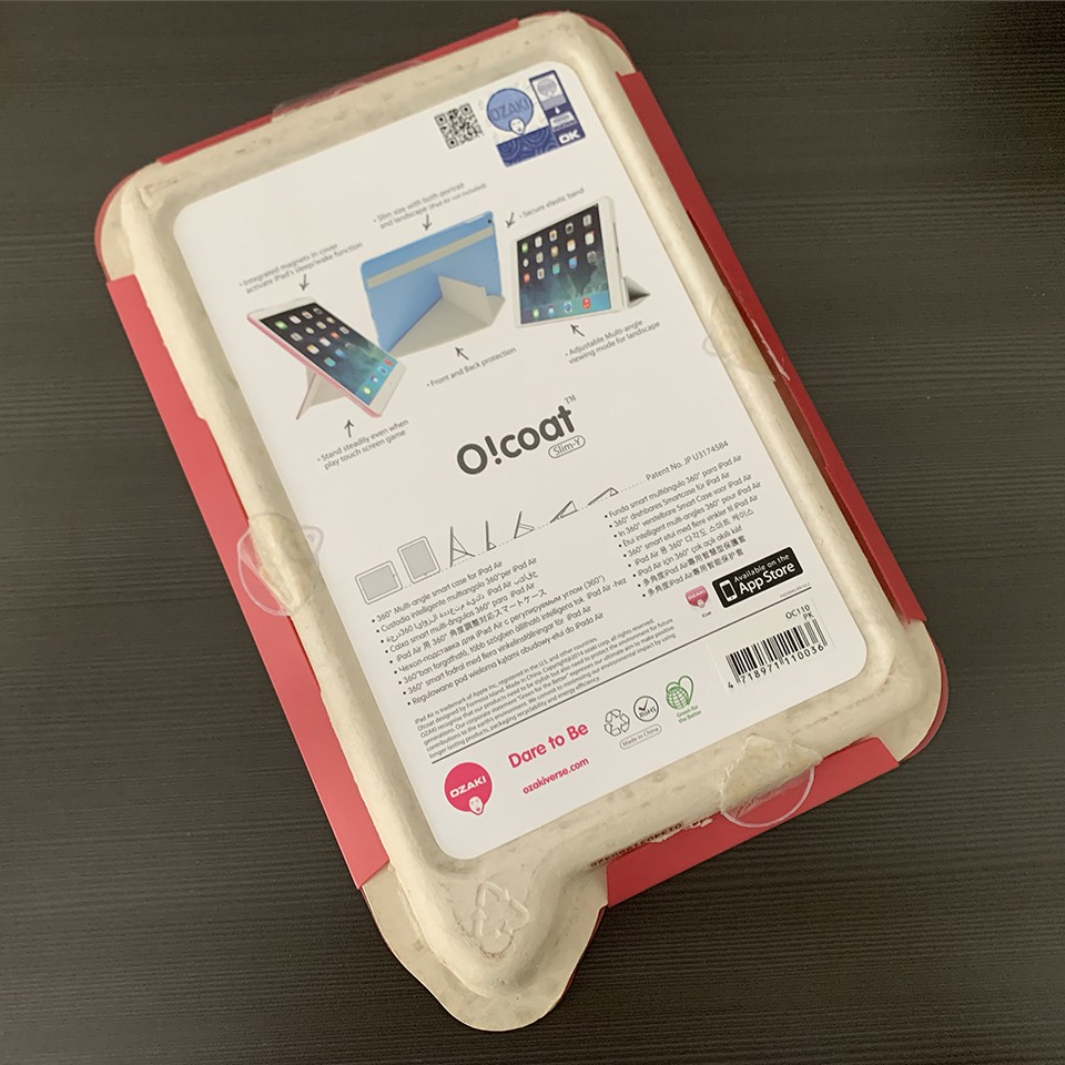 Bao da Ozaki chính hãng Japan cho iPad Air