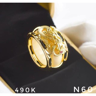 Nhẫn nam khảm rồng siêu vip sang trọng tinh xảo