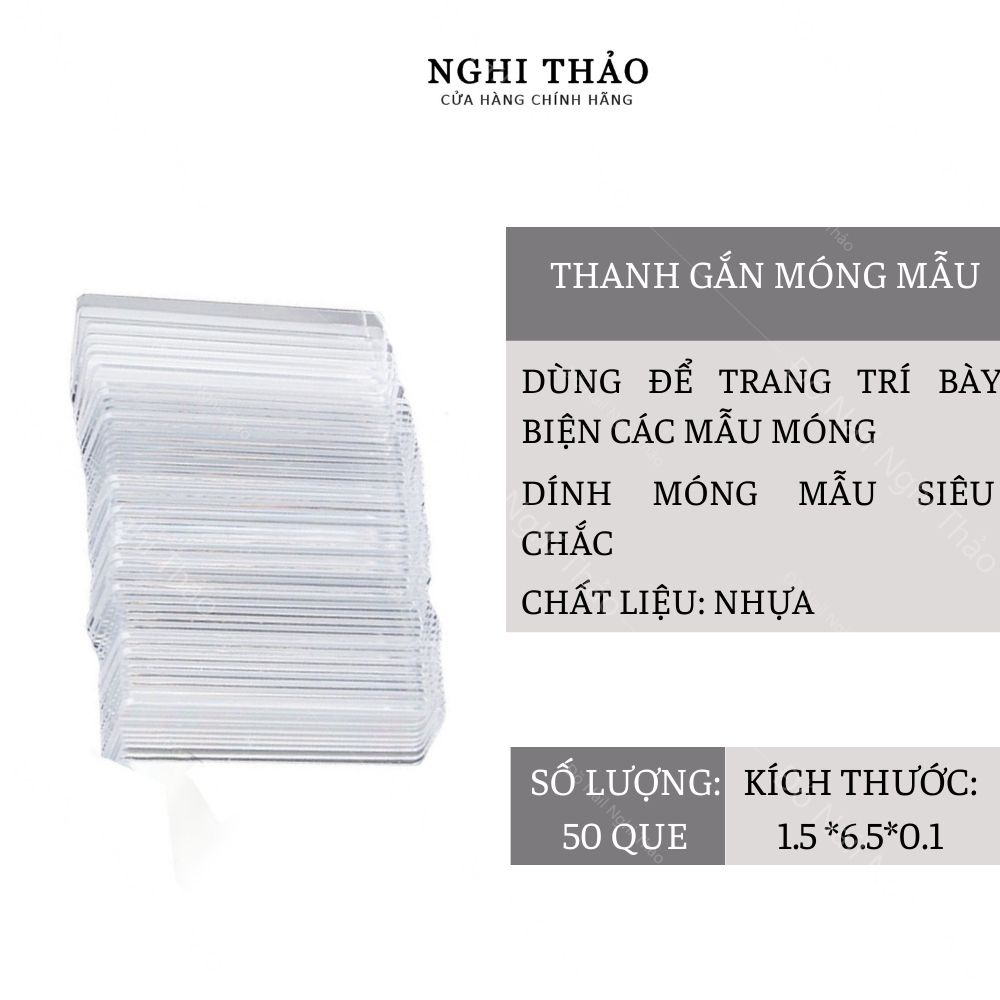 Thanh gắn móng mẫu