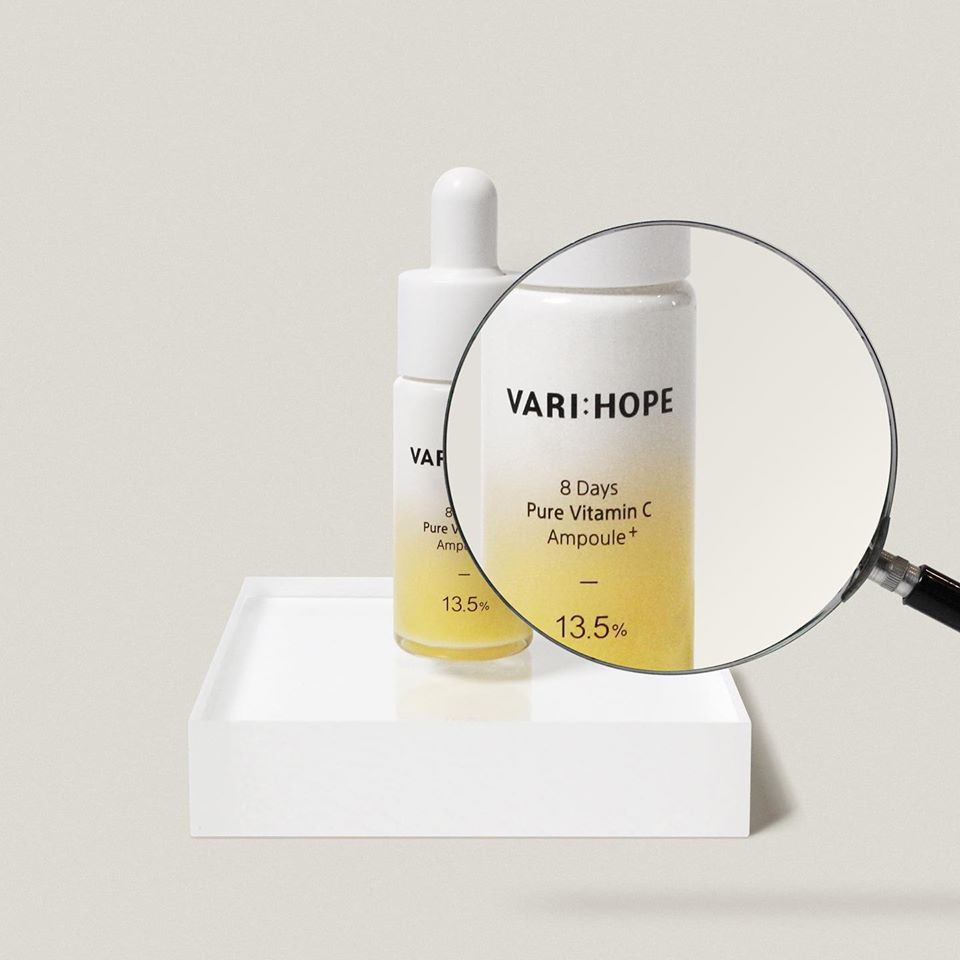 Tinh chất dưỡng trắng da, mờ thâm mụn Vitamin C nguyên chất VariHope Vitamin C Pure 8 Days Ampoule | BigBuy360 - bigbuy360.vn
