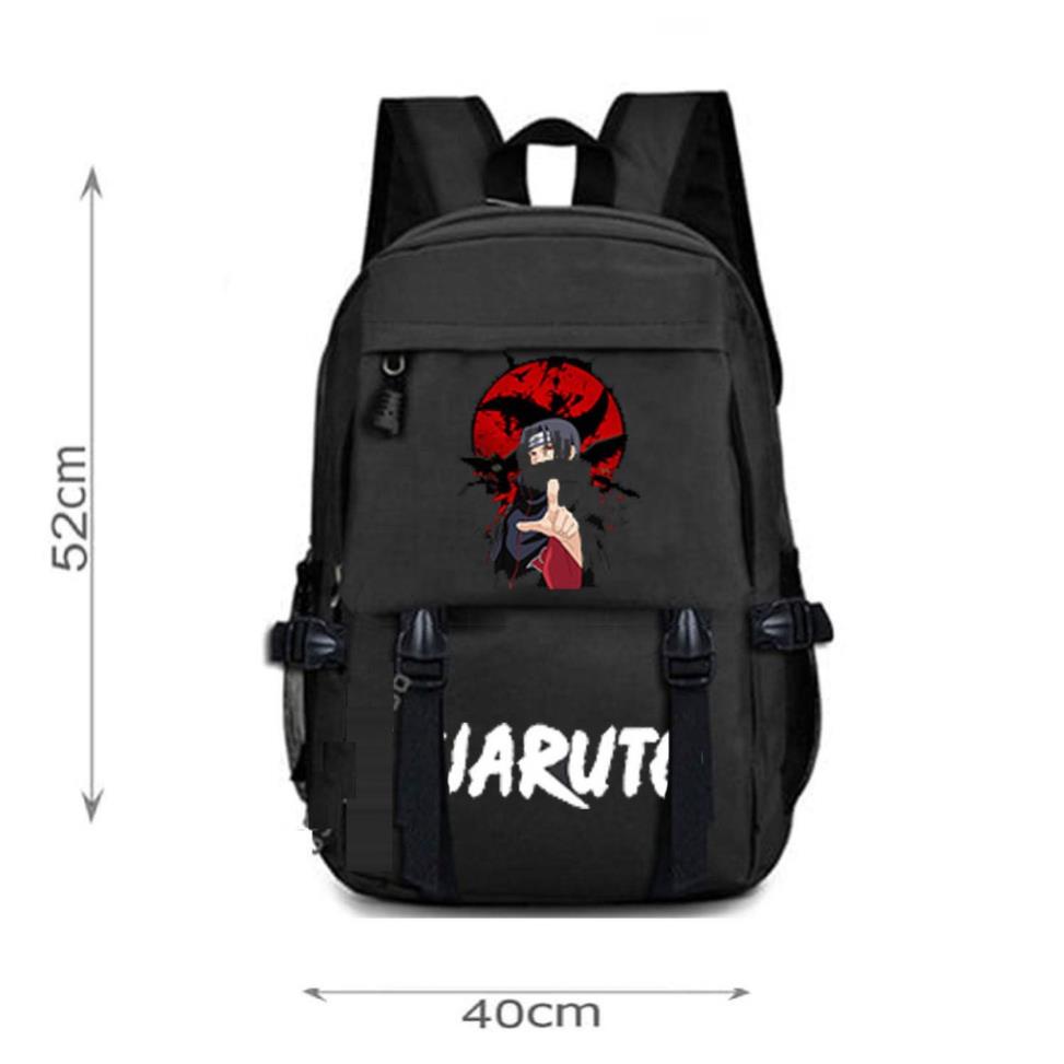 SALE 50% 13 MẪU Balo Đi Học Naruto, Balo Cao Cấp Uchiha Sasuke Uzumaki Naruto Itachi Giá tại xưởng chất xịn
