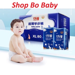 [FREE SHIP] Combo 2 THÙNG TÃ/BỈM QUẦN YOULI XANH size M88/L84/XL80/XXL76/XXXL68