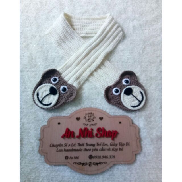 Khăn quàng cổ len handmade