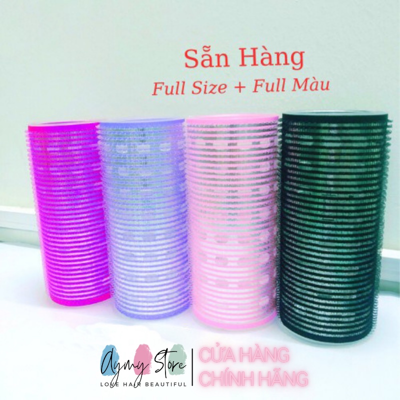 Lô cuốn tóc mái bay to xoăn lõi nhôm AYMY