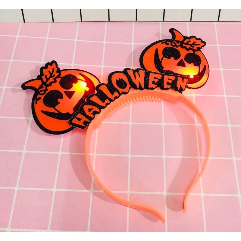 Bờm bí ngô đèn chơi hoá trang HALOWEEN | BigBuy360 - bigbuy360.vn