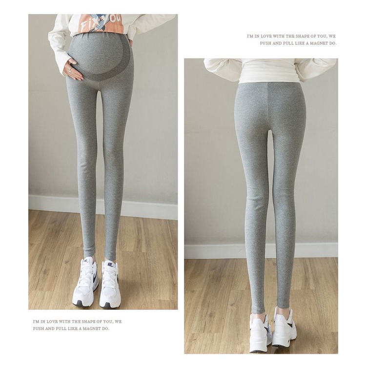 Quần Legging Lưng Cao Nâng Bụng Thời Trang Cho Phụ Nữ Mang Thai