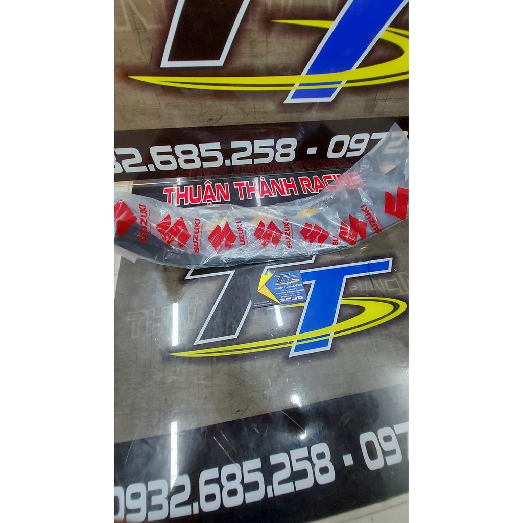 Yếm đen giữa Su Sport/Xipo/RGV/Satria 2K (Nhám) Zin Indo