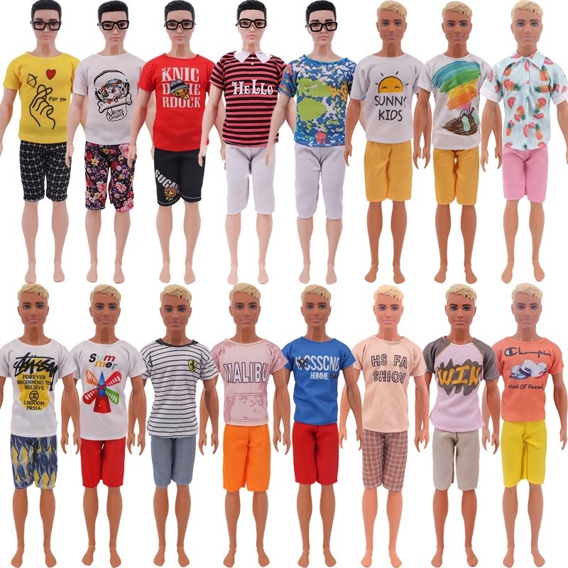 Búp bê bạn trai Ken của Barbie 11 khớp nối 30cm kèm quần áo thích hợp làm quà tặng