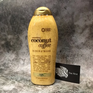 Tẩy tế bào chết OGX Coconut Coffee Scrub & Wash
