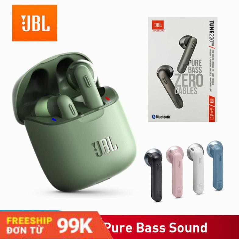 Tai nghe bluetooth JBL Tune 220 bản Quốc Tế tai nghe không dây JBL bass treble đỉnh cao chống ồn dùng cho IOS Android