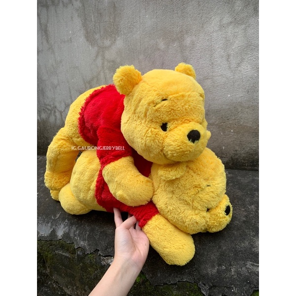 Gấu bông Pooh Winnie The Pooh chính hãng Tokyo Disney Resort size 60cm 90cm