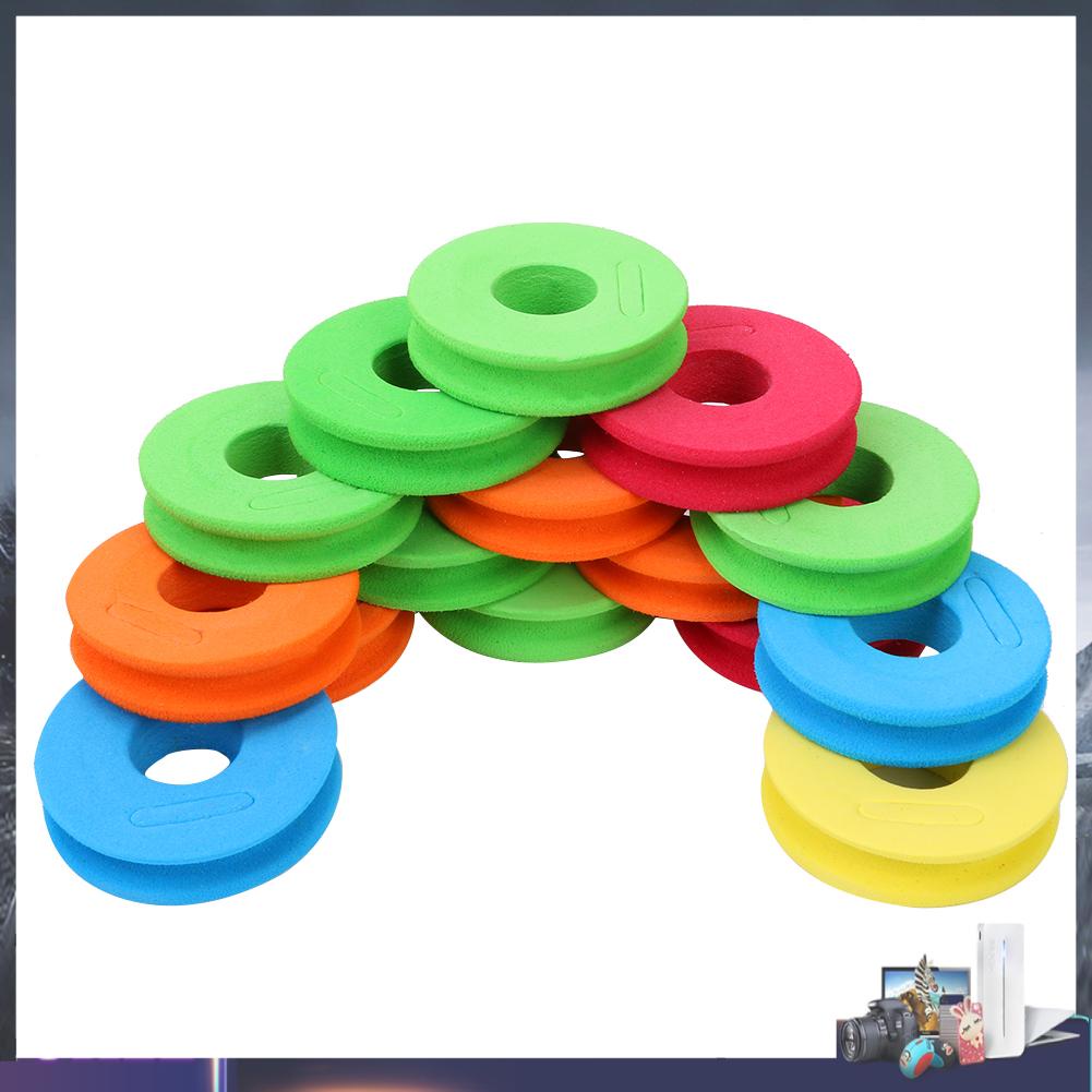 100 Miếng Xốp Cuộn Dây Câu Cá