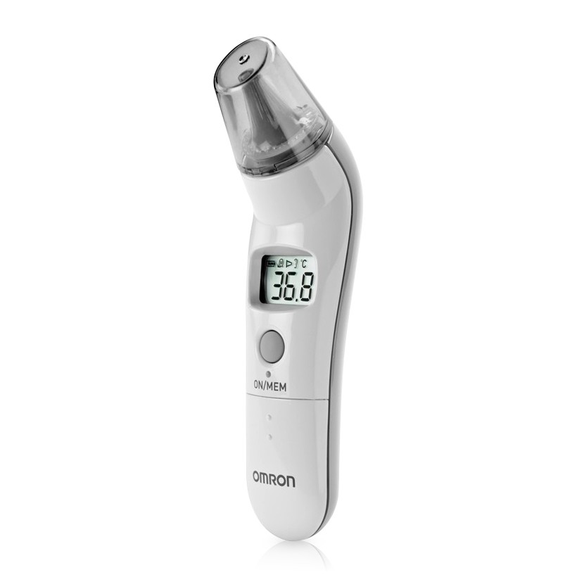 Nhiệt kế điện tử đo tai Omron TH839S (Trắng)