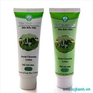 Sữa rửa mặt trắng da tinh chất bò sữa Thorakao