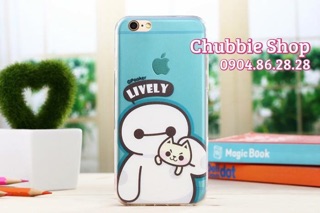 Ốp Iphone 6/6Plus Baymax Siêu Cute