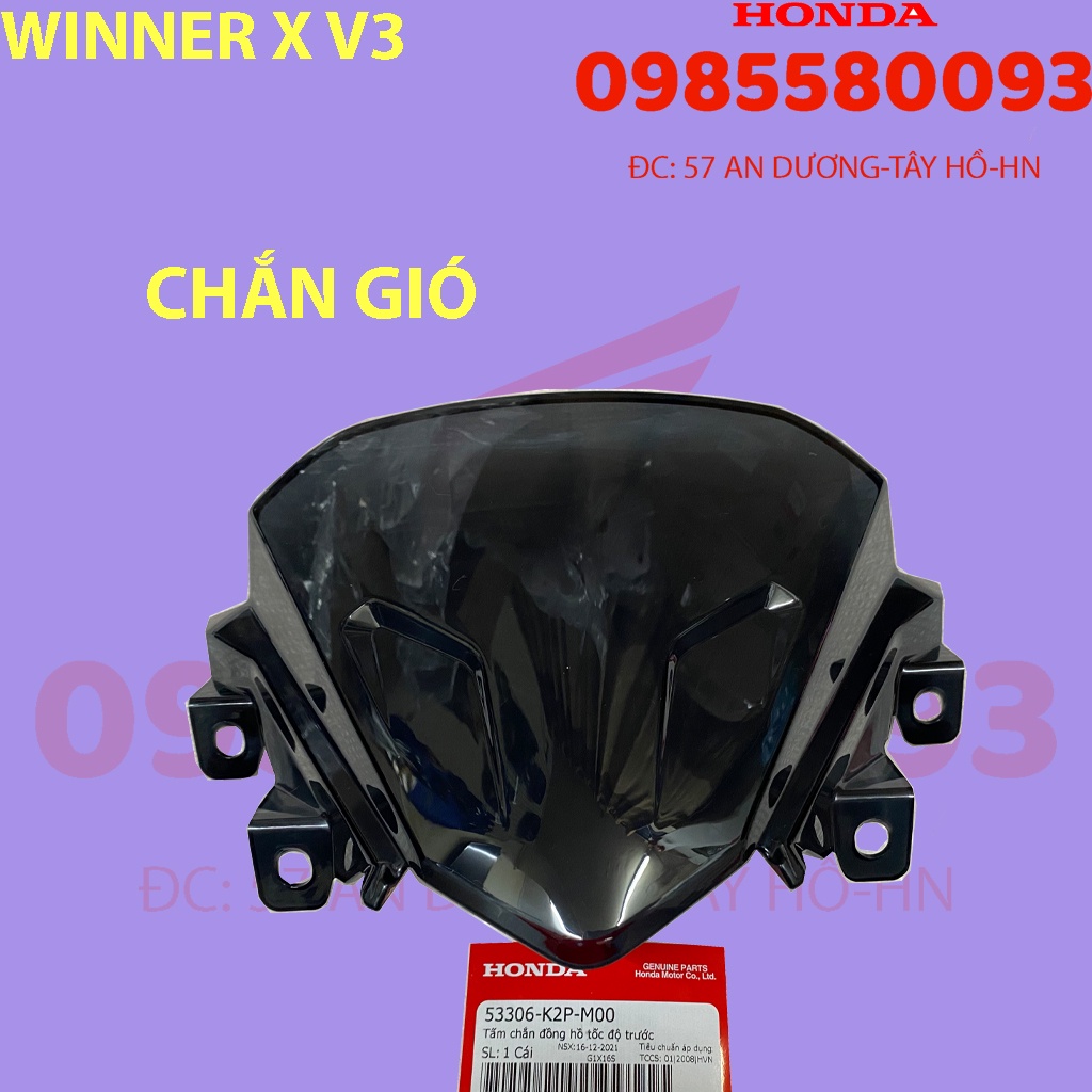 DÀN ÁO, BỘ ĐẦU ĐÈN WINNER X V3 2022 MÀU ĐỎ TƯƠI