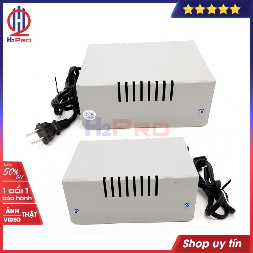 Bộ đổi nguồn 220V sang 110V-100V hoặc đổi nguồn 110V sang 220V KAWA H2Pro 500W cao cấp, chất lượng cao-an toàn