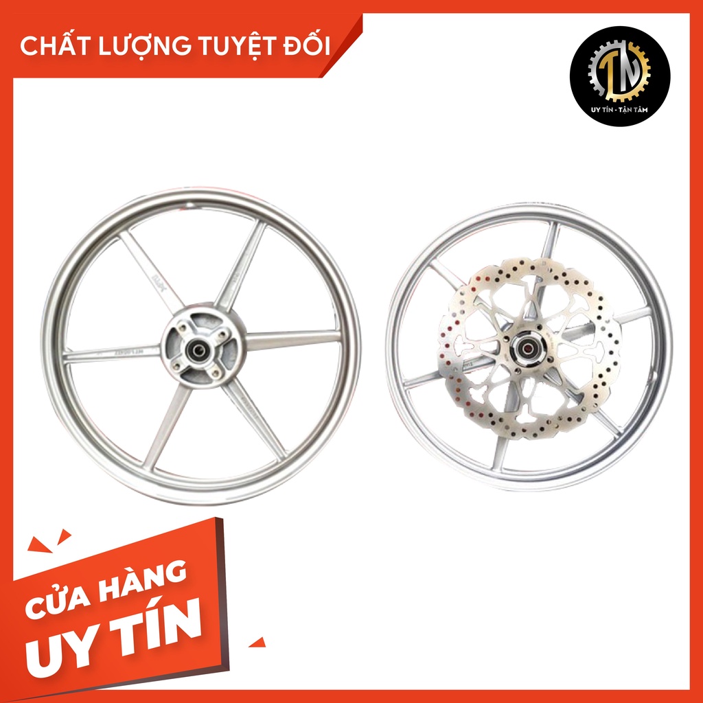 Mâm X1R 6 cây bản 1.6-1.85 cho Sonic có 3 màu - Tặng đĩa trước, móc khóa