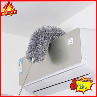 Chổi quét bụi, Cây chổi lông quét bụi cán Inox cao cấp Dài 2m8