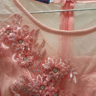 Đầm dạ hội - hồng xinh