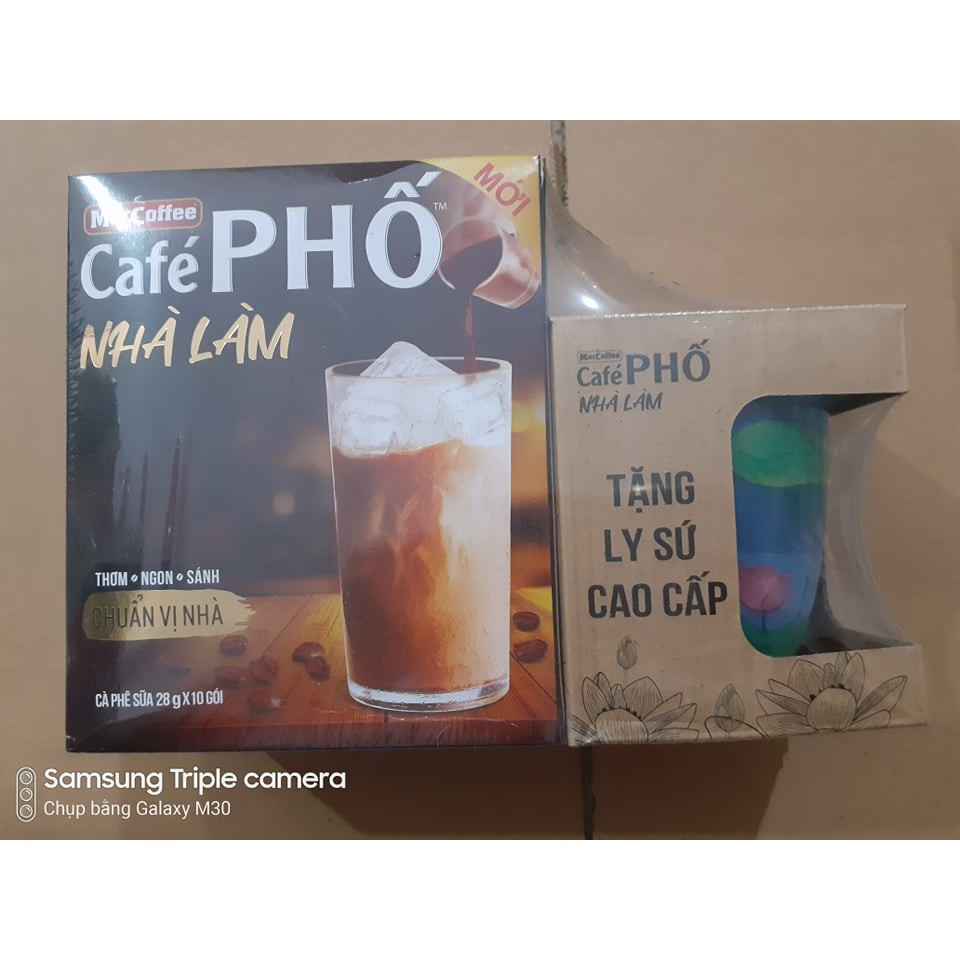 Cà phê sữa Café Phố nhà làm 10 gói x 280g