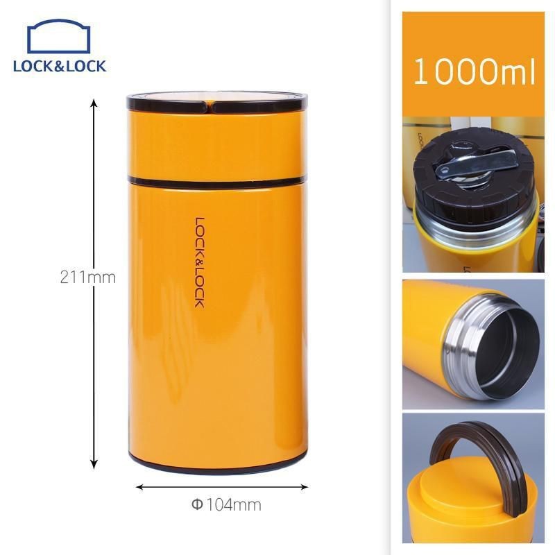 HOT Bình ủ cháo Column Food Jar Lock&Lock LHC8023 1000ml