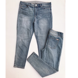 [Xả]Quần Legging Jean White house nữ dư xịn size to