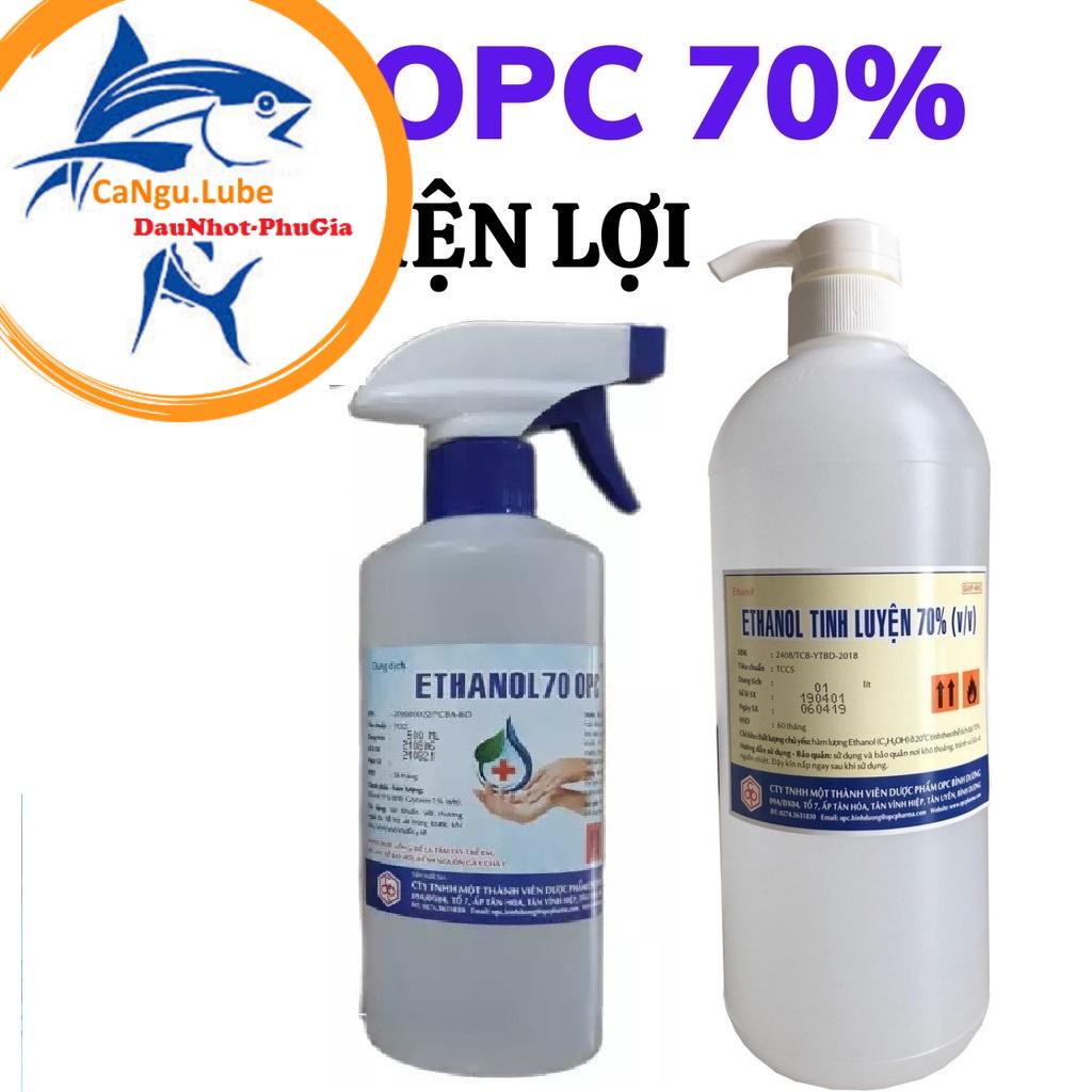 [FreeShip]Nước rửa tay khô diệt khuẩn (SP CTY DƯỢC-OPC) CHAI 500ml/1L, CỒN rủa tay ETHANOL 70 ĐỘ chai 500ML/1L có vòi | BigBuy360 - bigbuy360.vn