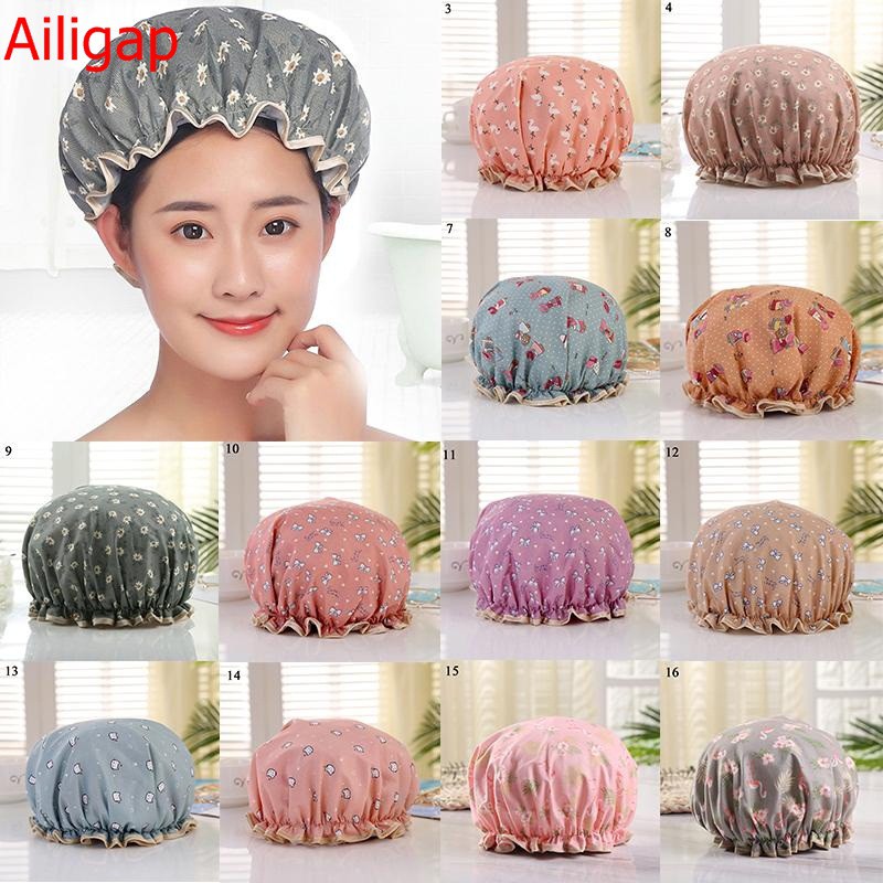 Mũ tắm trùm tóc chống nước cho nữ