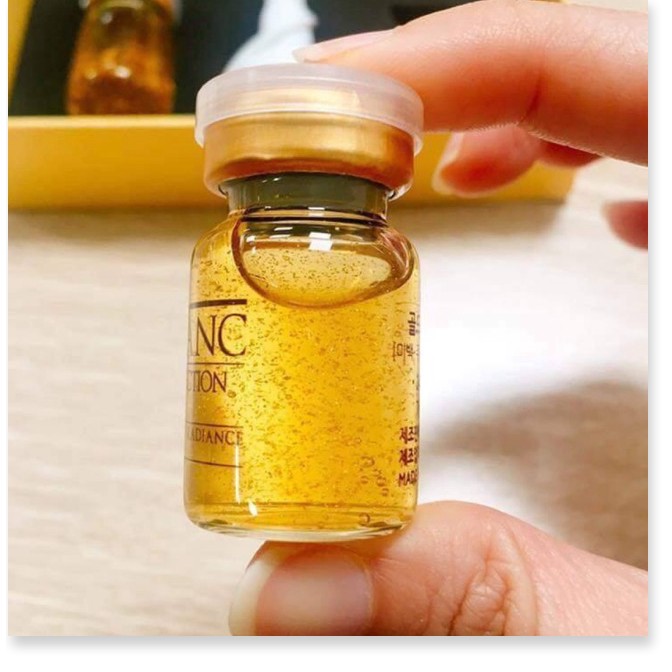 Tinh chất vàng 24K Steblanc Gold Perfection Ampoule - Phân Phối Bởi nhà Suga