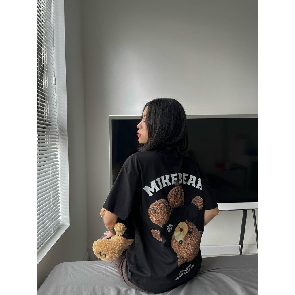 Áo Thun Mikenco Mikebear Tshirt Nam Nữ Áo Phông Tay Lỡ Mike Bear Áo Thun Form Rộng Unisex  - HOT TREND 2022