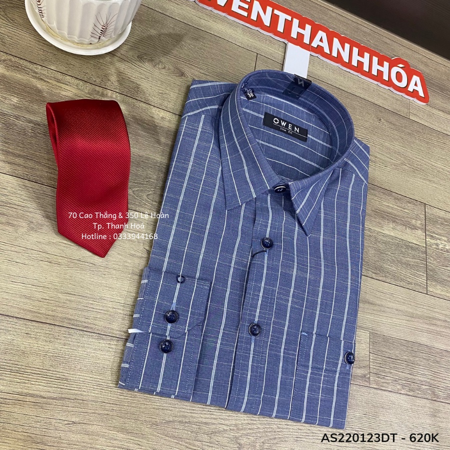 OWEN - Áo sơ mi dài tay Owen - Hàng mới về - AS220123DT