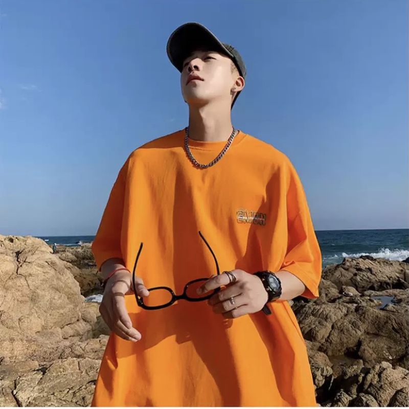 Áo thun tay lỡ unisex EMSN