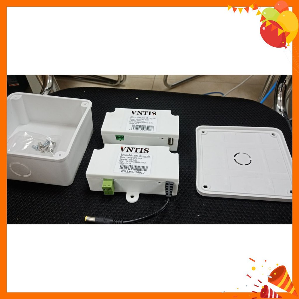 Bộ Lưu Điện 2000mAH Dùng Cho Camera, modem mạng|bộ lưu điện ups