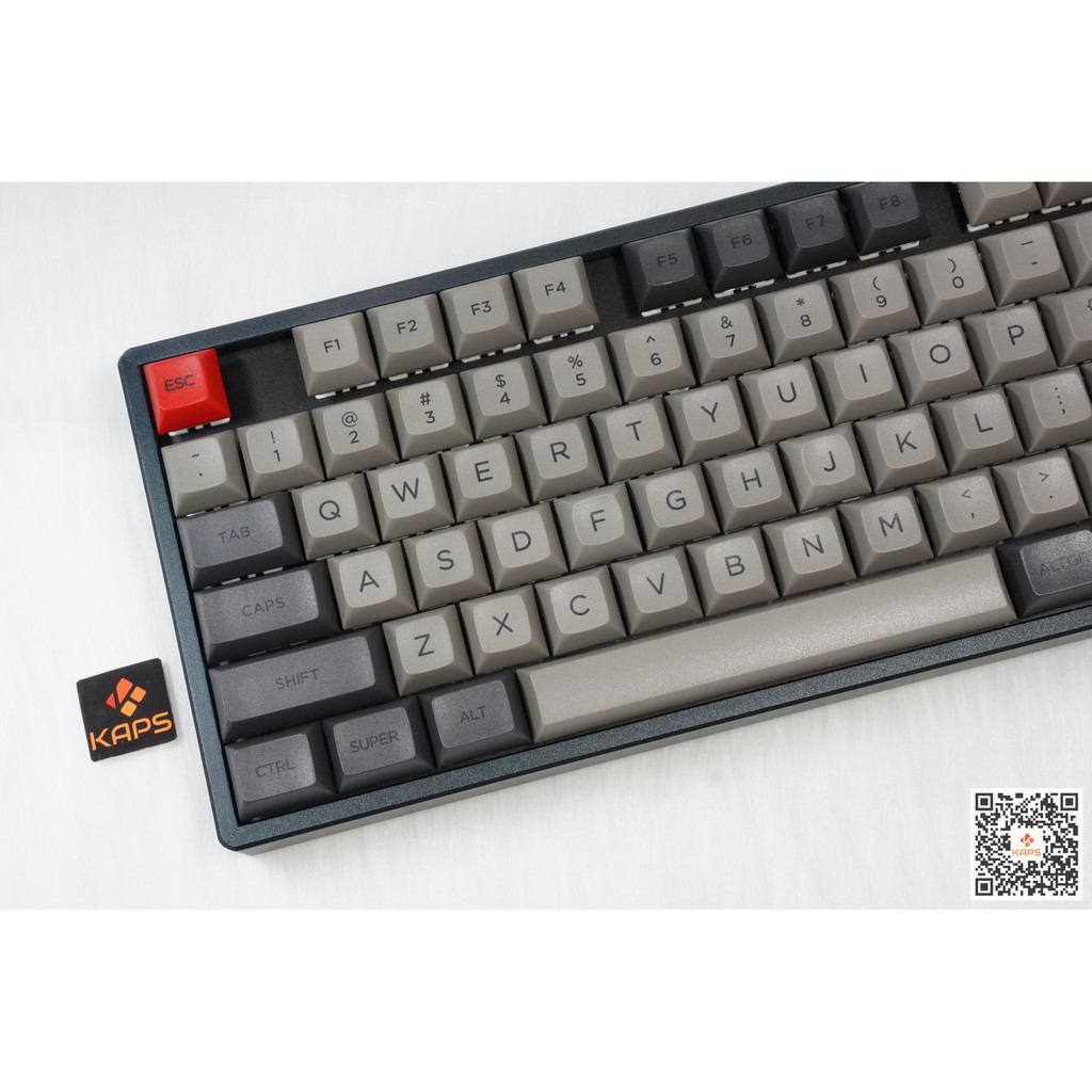 Keycap DOLCH- DSA - Thick PBT - Dyesub - 145 nút cho bàn phím cơ (Filco, Leopold, IKBC, Edra, keychron)