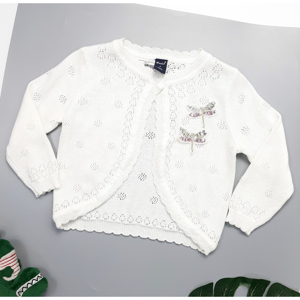 Áo len cardigan bé gái Bracket