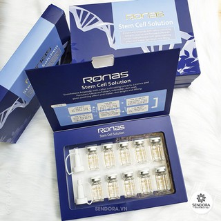 [10 lọ] Tế bào gốc Ronas Stem Cell Solution Hàn Quốc
