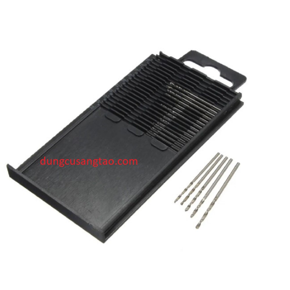 Mũi khoan HSS chuyên dùng khoan gỗ, nhựa, mạch in 0.3-1.6mm