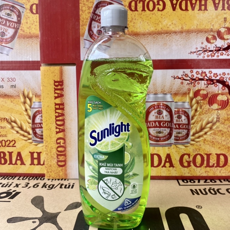 Nước rửa chén bát Sunlight Chanh100 chai 750g