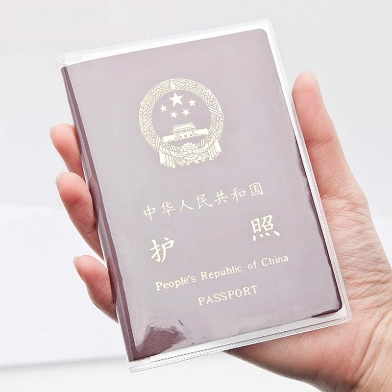 Bao Đựng Hộ Chiếu Chống Nước Bằng Nhựa Pvc Trong Suốt Tiện Dụng