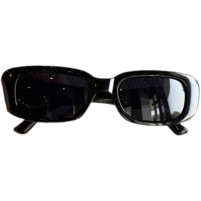 Kính Mát Gọng Đen Thời Trang Hàn Quốc Cổ Điển Cho Nam Và Nữ